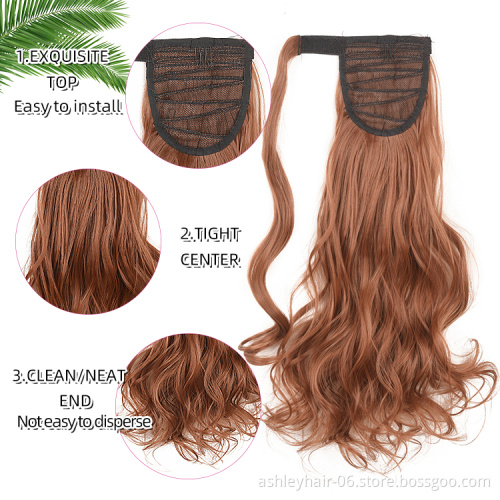 Julianna Hair Instant Buy Curly Blond Long Brown Synthetic Hair Extensions Straight Fiber Water Resistant Heat Wavy Ponytail